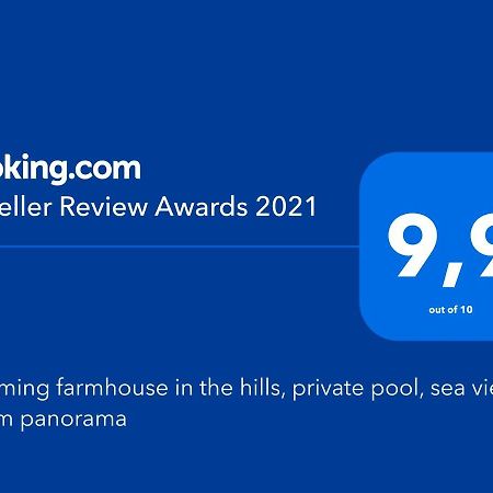 Charming Farmhouse In The Hills, Private Pool, Sea View, Dream Panorama Camaiore Exteriér fotografie