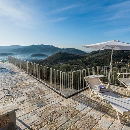 Charming Farmhouse In The Hills, Private Pool, Sea View, Dream Panorama Camaiore Exteriér fotografie