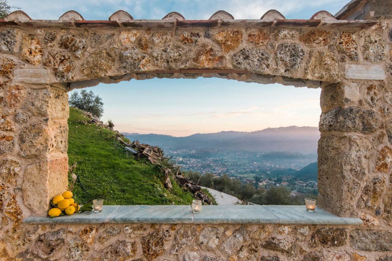Charming Farmhouse In The Hills, Private Pool, Sea View, Dream Panorama Camaiore Exteriér fotografie