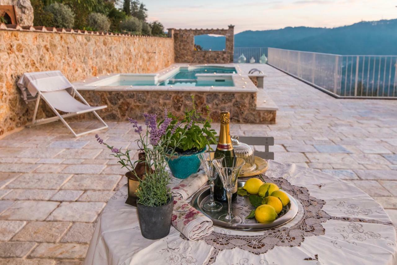 Charming Farmhouse In The Hills, Private Pool, Sea View, Dream Panorama Camaiore Exteriér fotografie