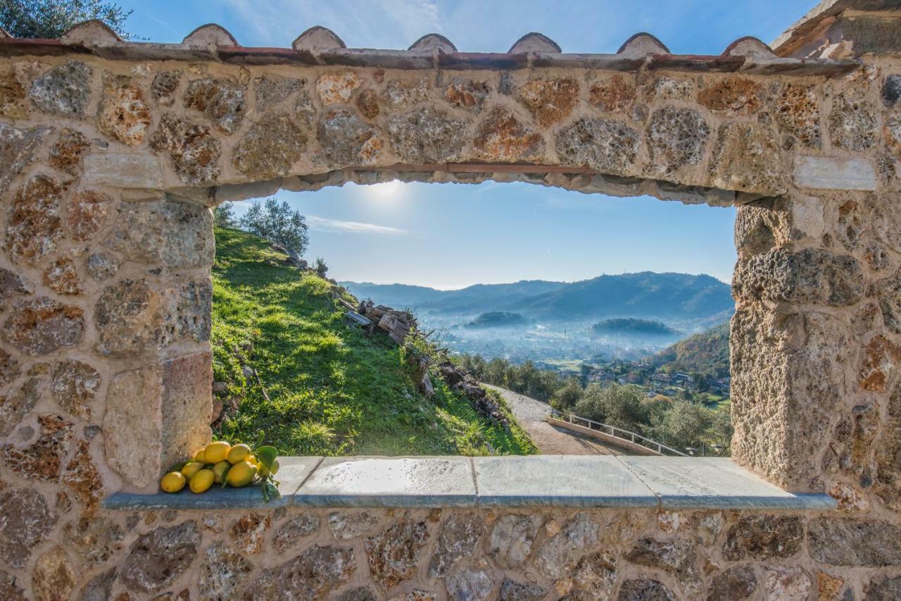Charming Farmhouse In The Hills, Private Pool, Sea View, Dream Panorama Camaiore Exteriér fotografie