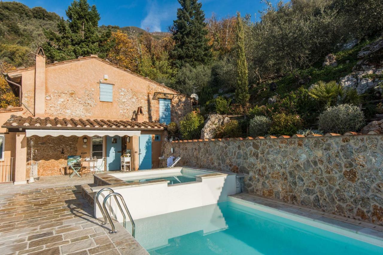 Charming Farmhouse In The Hills, Private Pool, Sea View, Dream Panorama Camaiore Exteriér fotografie