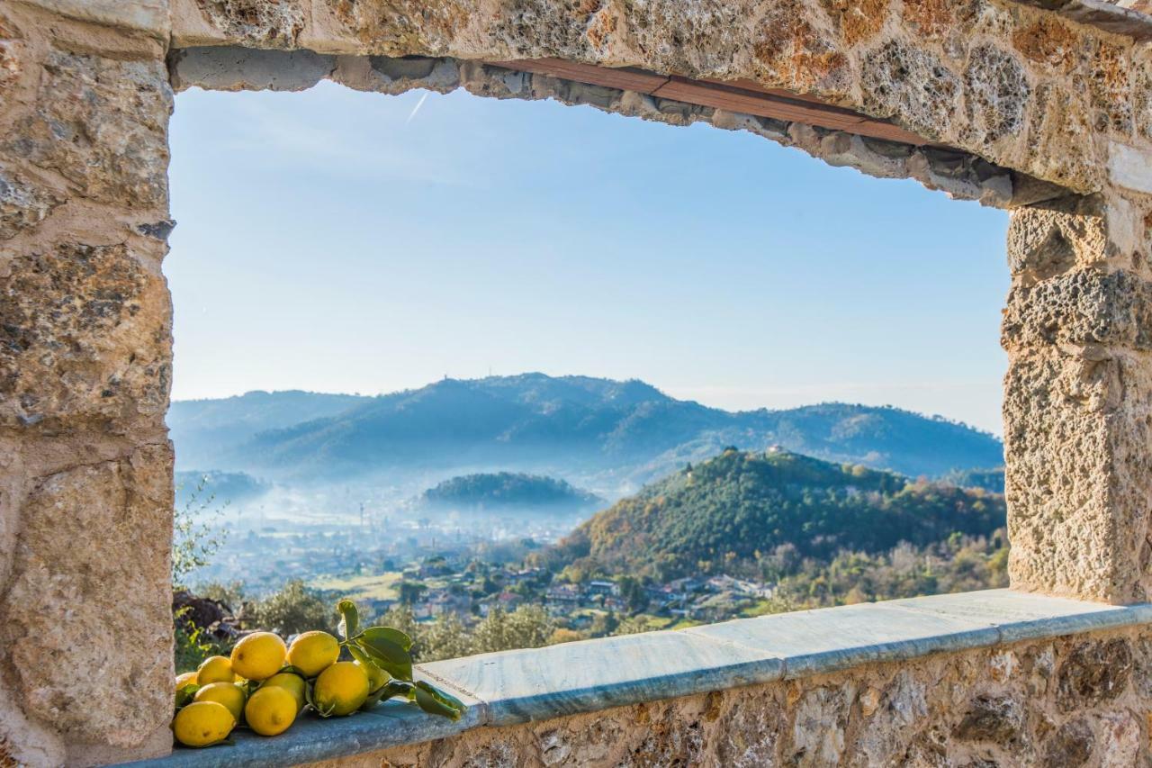 Charming Farmhouse In The Hills, Private Pool, Sea View, Dream Panorama Camaiore Exteriér fotografie