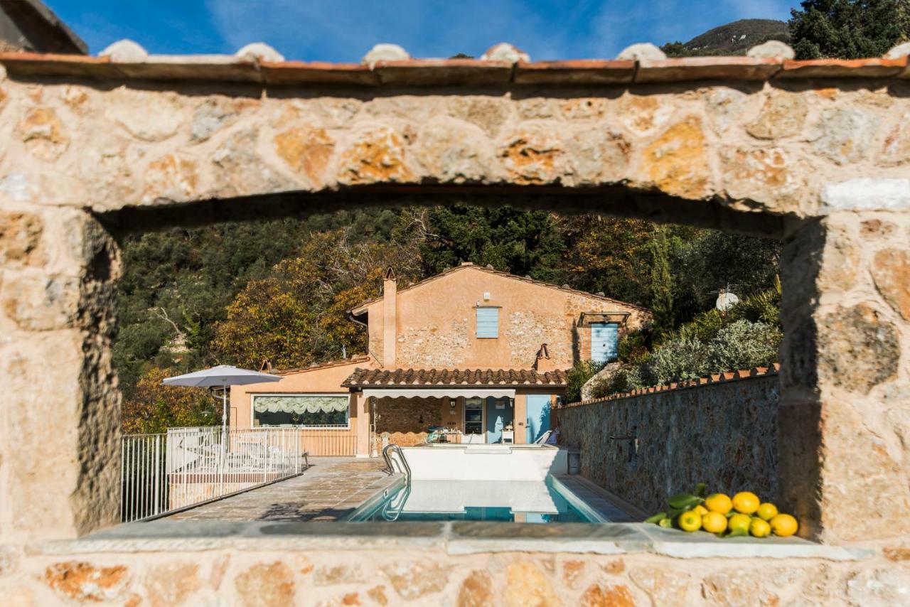 Charming Farmhouse In The Hills, Private Pool, Sea View, Dream Panorama Camaiore Exteriér fotografie